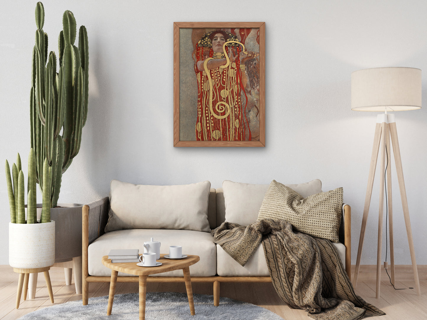 Hygieia by Gustav Klimt 1901, Wall Art Print, Fine Art Reproduction, Museum Quality Decor, Poster
