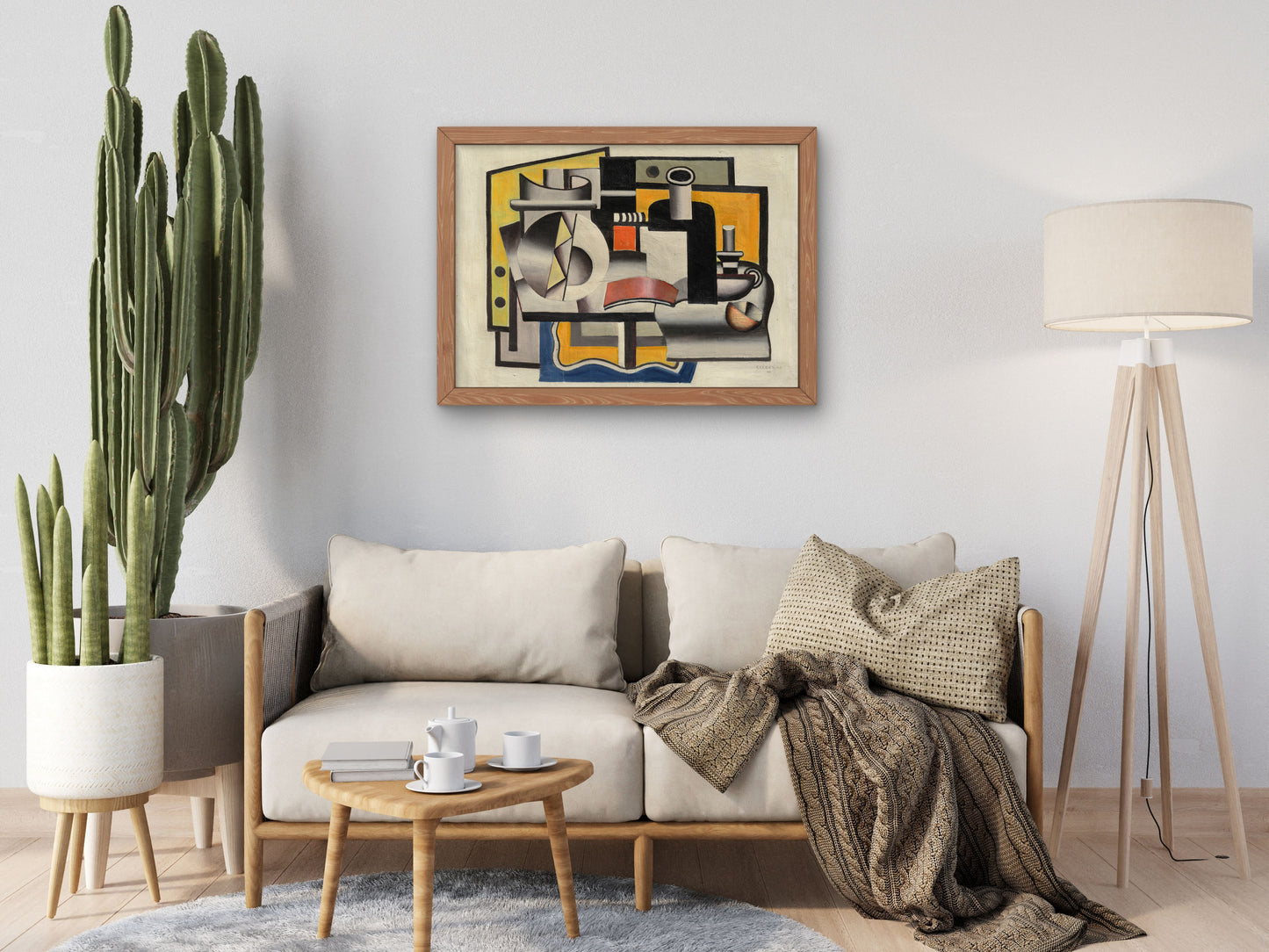 Still Life by Fernand Léger 1924, Wall Art Print, Fine Art Reproduction, Museum Quality Decor, Poster