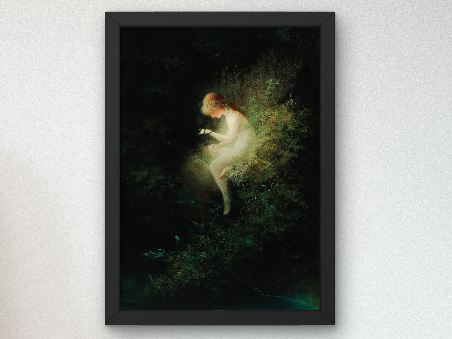 Innocence by Karl Wilhelm Diefenbach 1900, Wall Art Print, Fine Art Reproduction, Museum Quality Decor, Poster