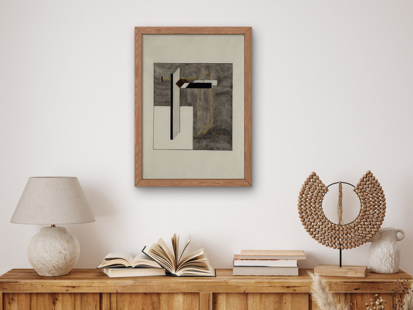 Study for Proun 4B by El Lissitzky 1920, Wall Art Print, Fine Art Reproduction, Museum Quality Decor, Poster