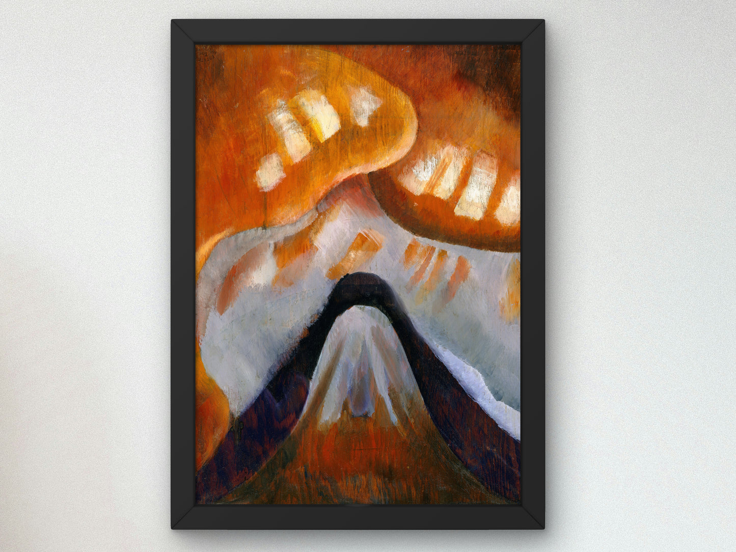 Mountain and Sky by Arthur Dove, Wall Art Print, Fine Art Reproduction, Museum Quality Decor, Poster