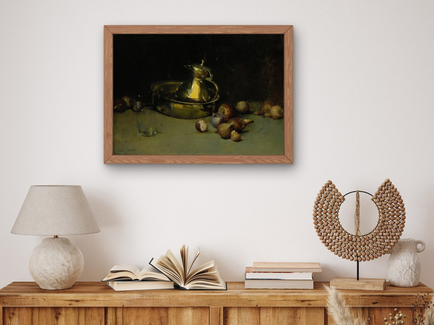 Still Life by Emil Carlsen 1890, Wall Art Print, Fine Art Reproduction, Museum Quality Decor, Poster