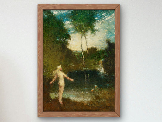 The Diver by Elliott Daingerfield, Wall Art Print, Fine Art Reproduction, Museum Quality Decor, Poster