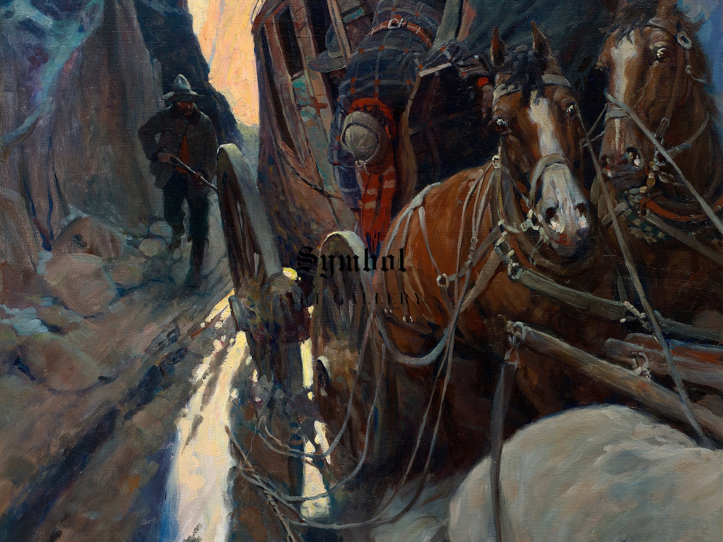 Hands Up by Newell Convers Wyeth 1906, Wall Art Print, Fine Art Reproduction, Museum Quality Decor, Poster