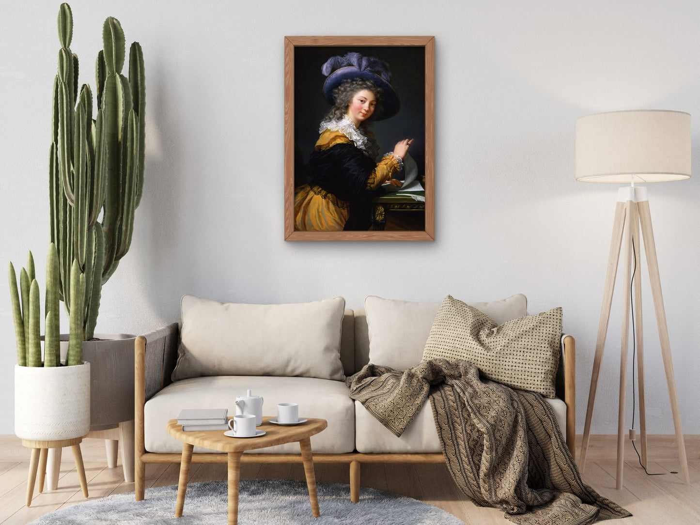 The Comtesse de Cérès by Élisabeth Vigée Le Brun 1784, Wall Art Print, Fine Art Reproduction, Museum Quality Decor, Poster