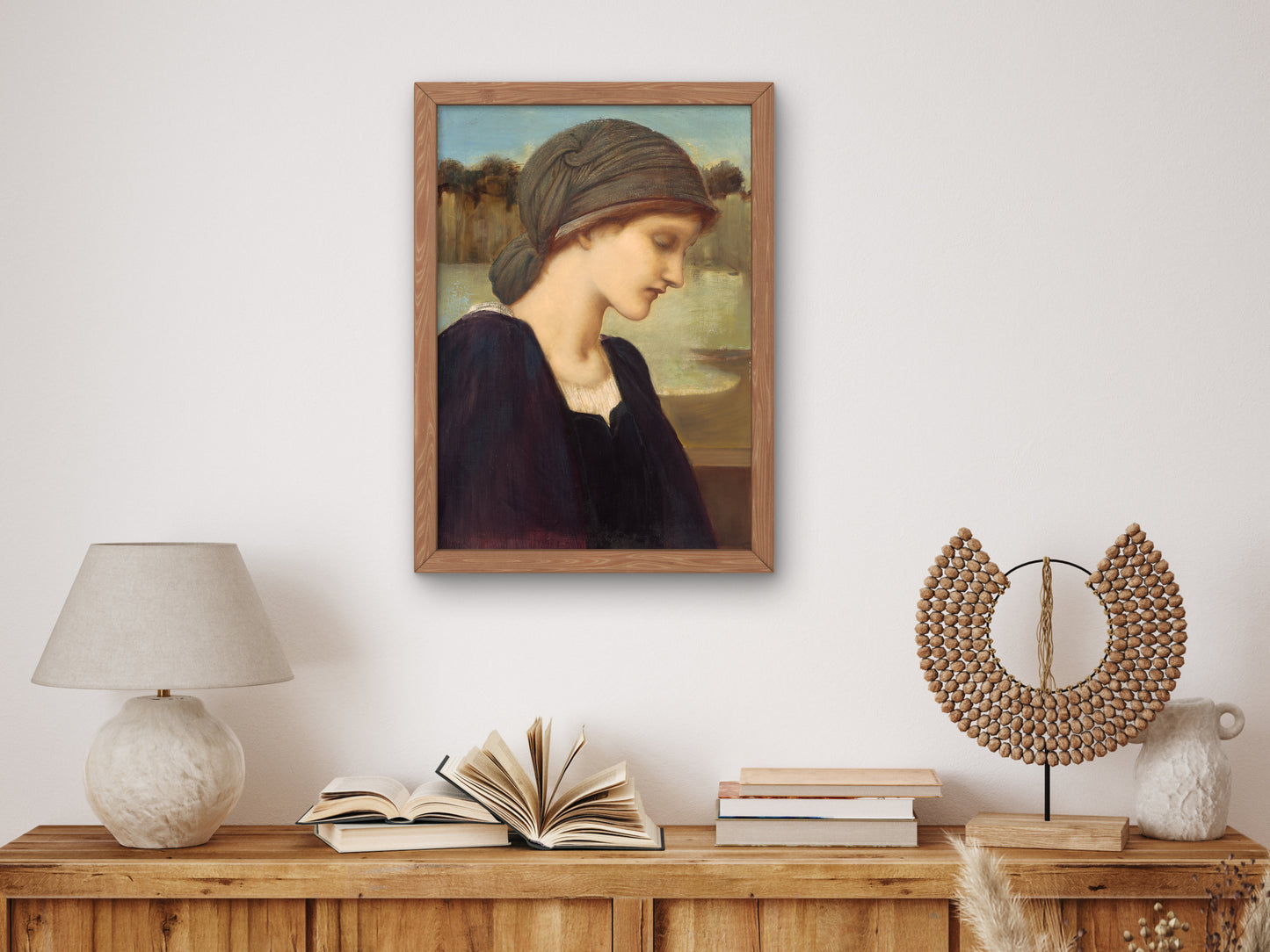 Flamma Vestalis by Edward Burne Jones 1885, Wall Art Print, Fine Art Reproduction, Museum Quality Decor, Poster