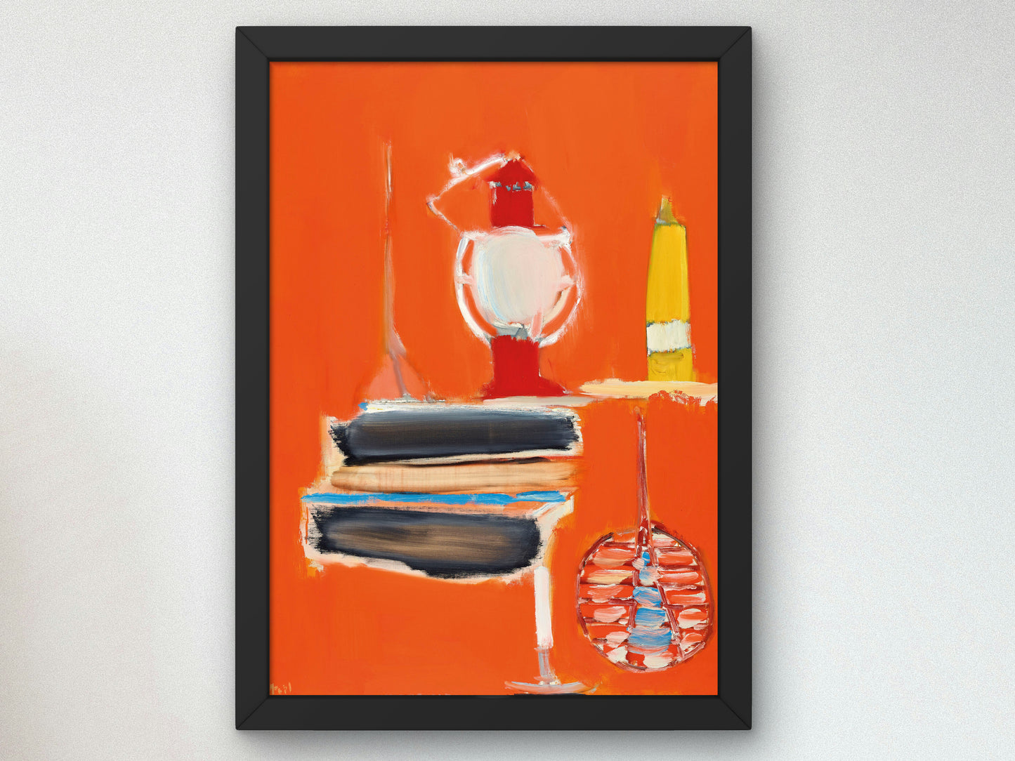Lanterne by Nicolas de Staël 1955, Wall Art Print, Fine Art Reproduction, Museum Quality Decor, Poster