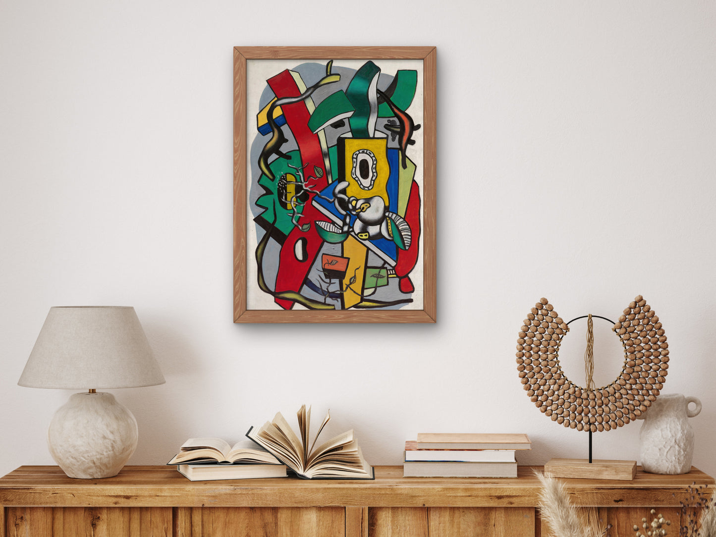 Large Still Life by Fernand Léger 1939, Wall Art Print, Fine Art Reproduction, Museum Quality Decor, Poster