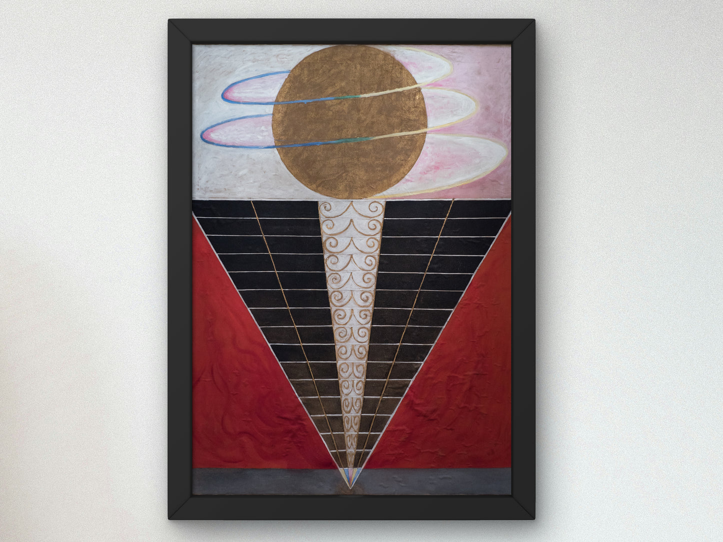 Group X No. 2 Altarpiece by Hilma af Klint 1915, Wall Art Print, Fine Art Reproduction, Museum Quality Decor, Poster