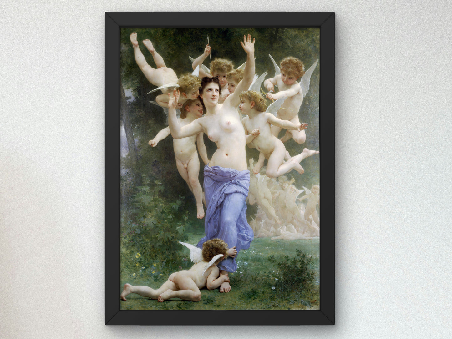 The Invasion by William Bouguereau 1892, Wall Art Print, Fine Art Reproduction, Museum Quality Decor, Poster