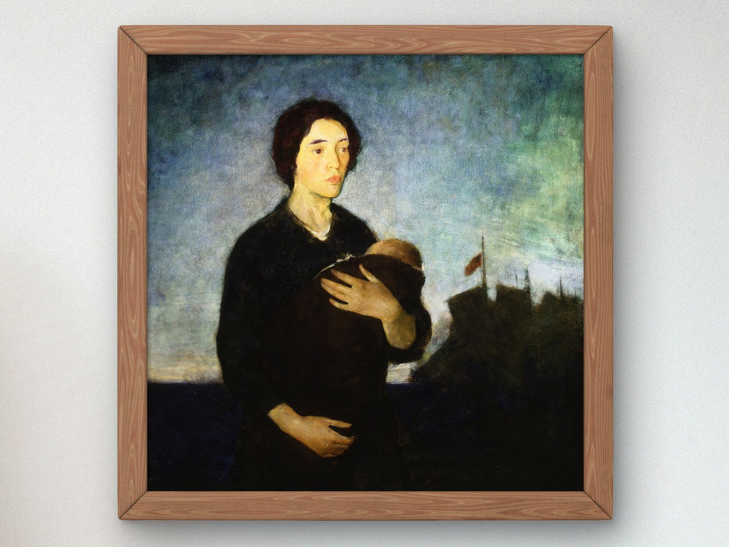 The Widow by Charles Webster Hawthorne 1912, Wall Art Print, Fine Art Reproduction, Museum Quality Decor, Poster