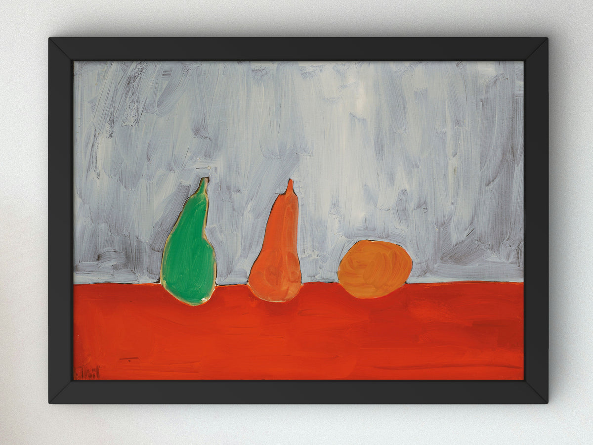 Fruits by Nicolas de Staël 1954, Wall Art Print, Fine Art Reproduction, Museum Quality Decor, Poster