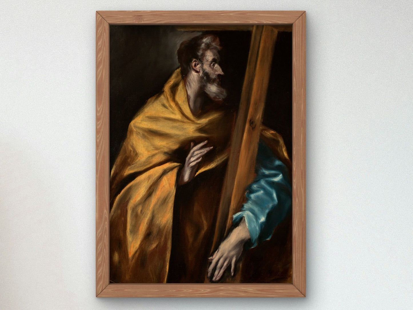 Saint Philip by El Greco 1610, Wall Art Print, Fine Art Reproduction, Museum Quality Decor, Poster