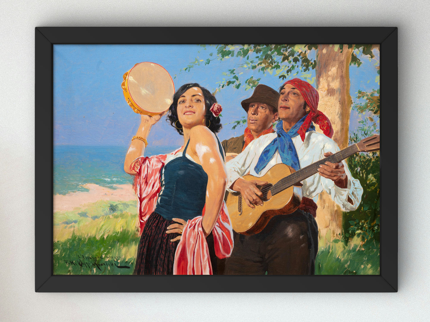 The Joyful Escape by Feliks Michał Wygrzywalski, Wall Art Print, Fine Art Reproduction, Museum Quality Decor, Poster