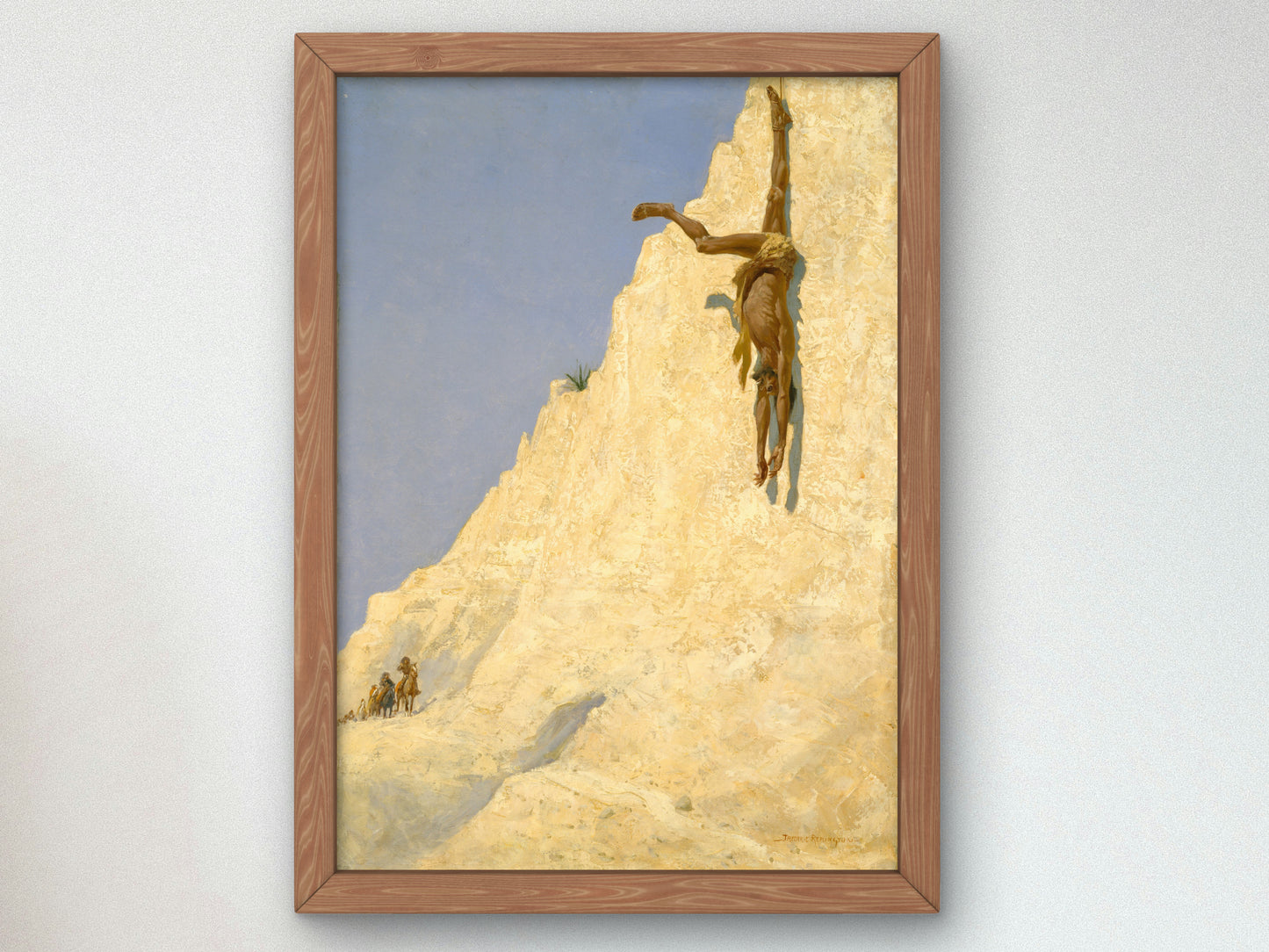 The Transgressor by Frederic Remington 1891, Wall Art Print, Fine Art Reproduction, Museum Quality Decor, Poster