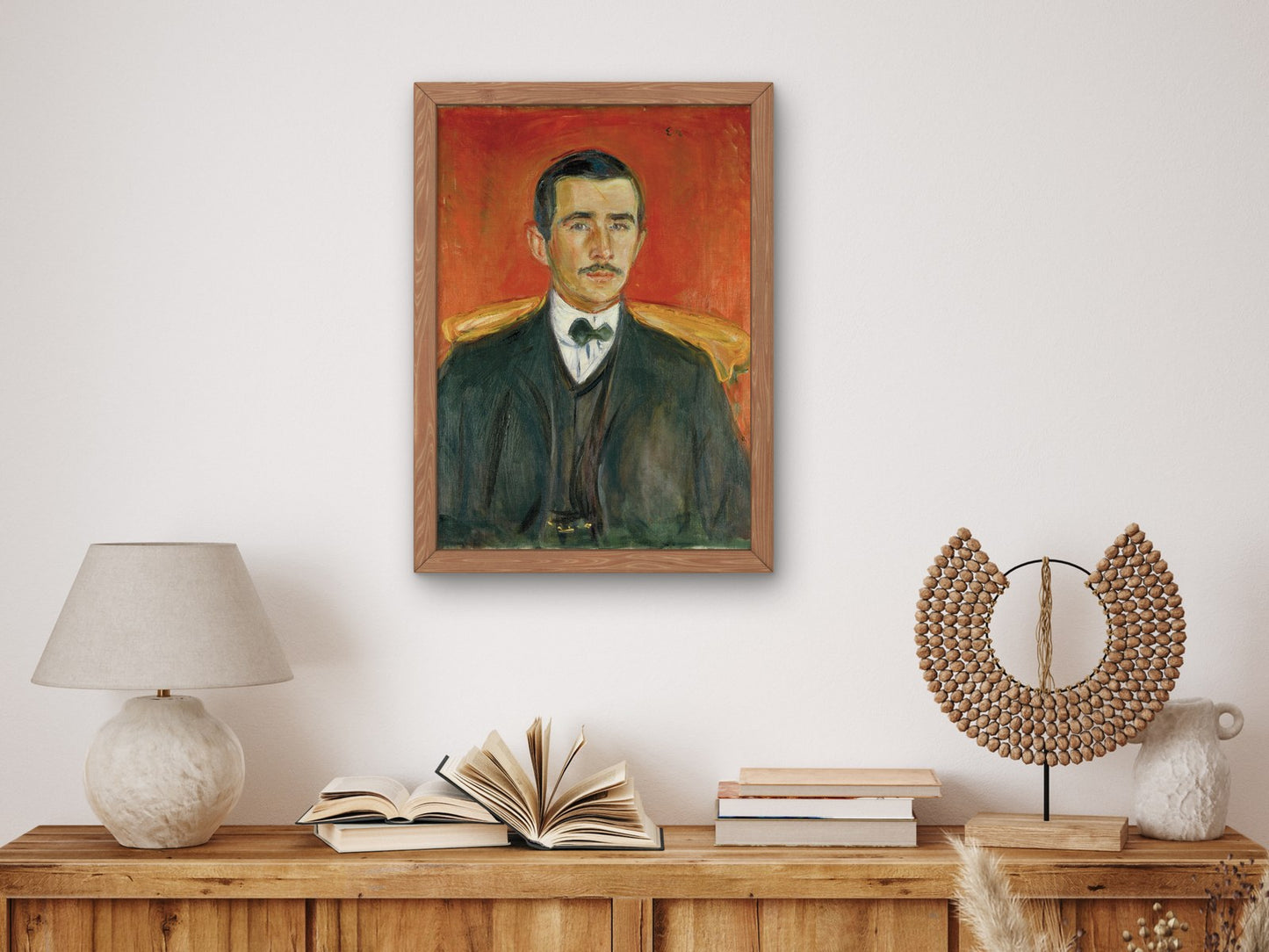 Portrait of Herbert Esche by Edvard Munch 1905, Wall Art Print, Fine Art Reproduction, Museum Quality Decor, Poster