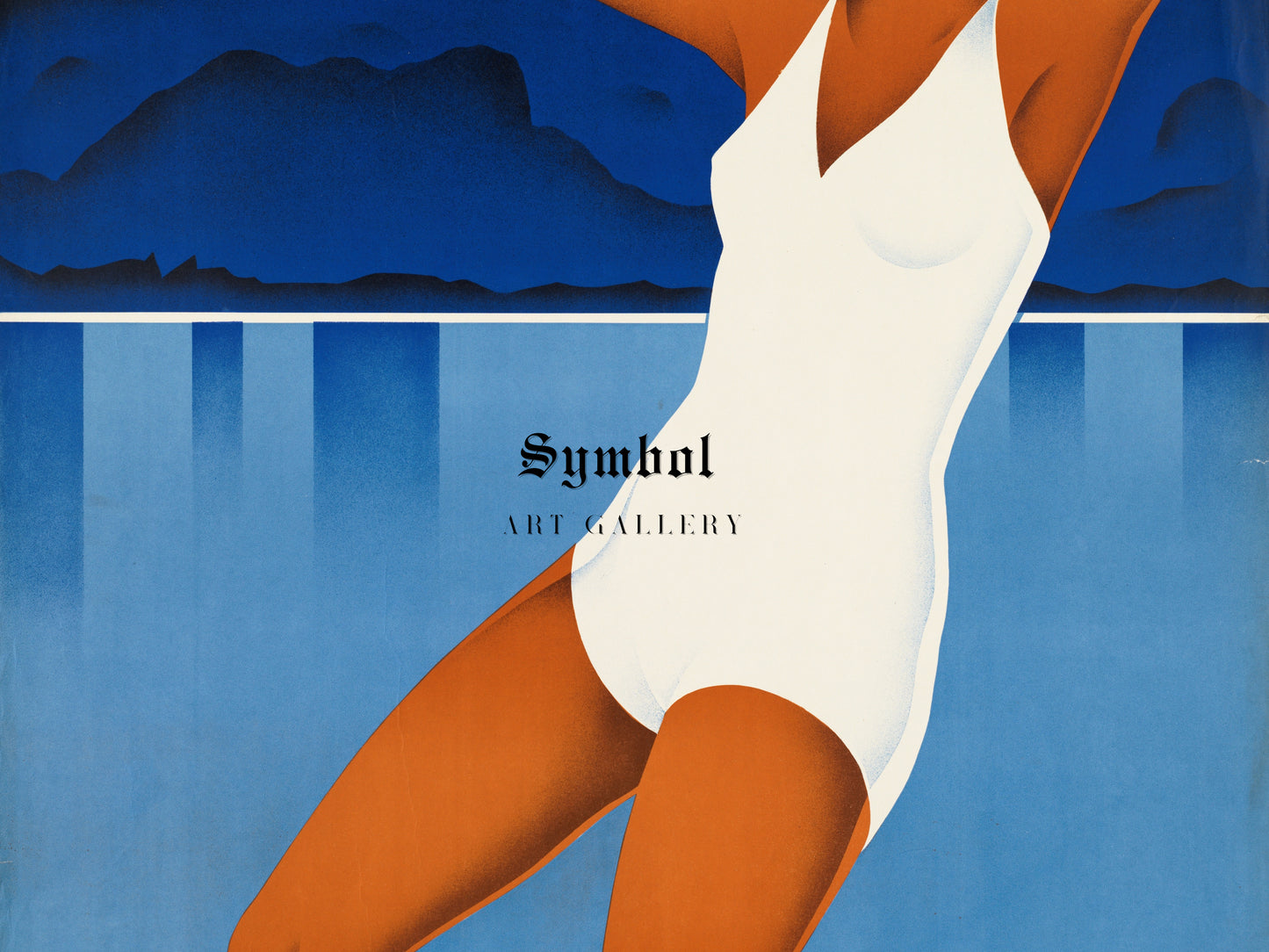 Flims by Anonymous, Wall Art Print, Fine Art Reproduction, Museum Quality Decor, Poster