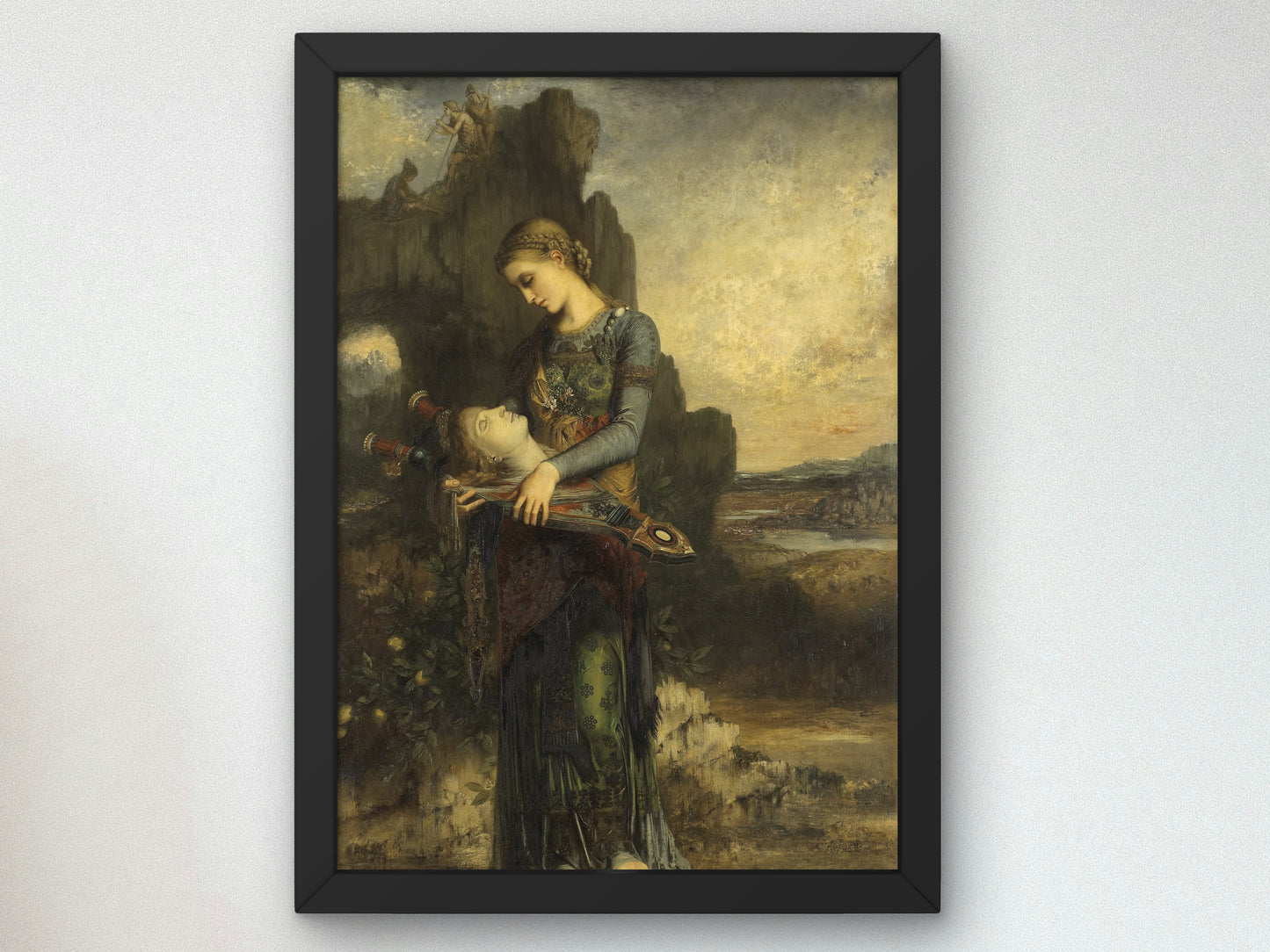 Orpheus by Gustave Moreau 1865, Wall Art Print, Fine Art Reproduction, Museum Quality Decor, Poster