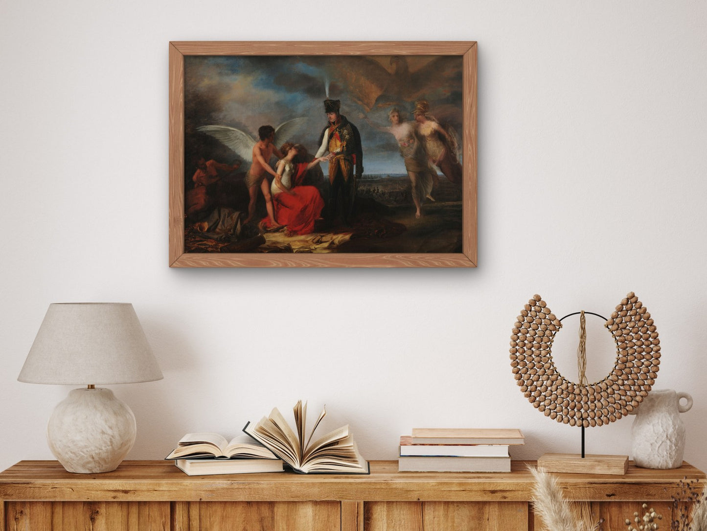 Junot Protecting the City by Domingos Sequeira 1808, Wall Art Print, Fine Art Reproduction, Museum Quality Decor, Poster