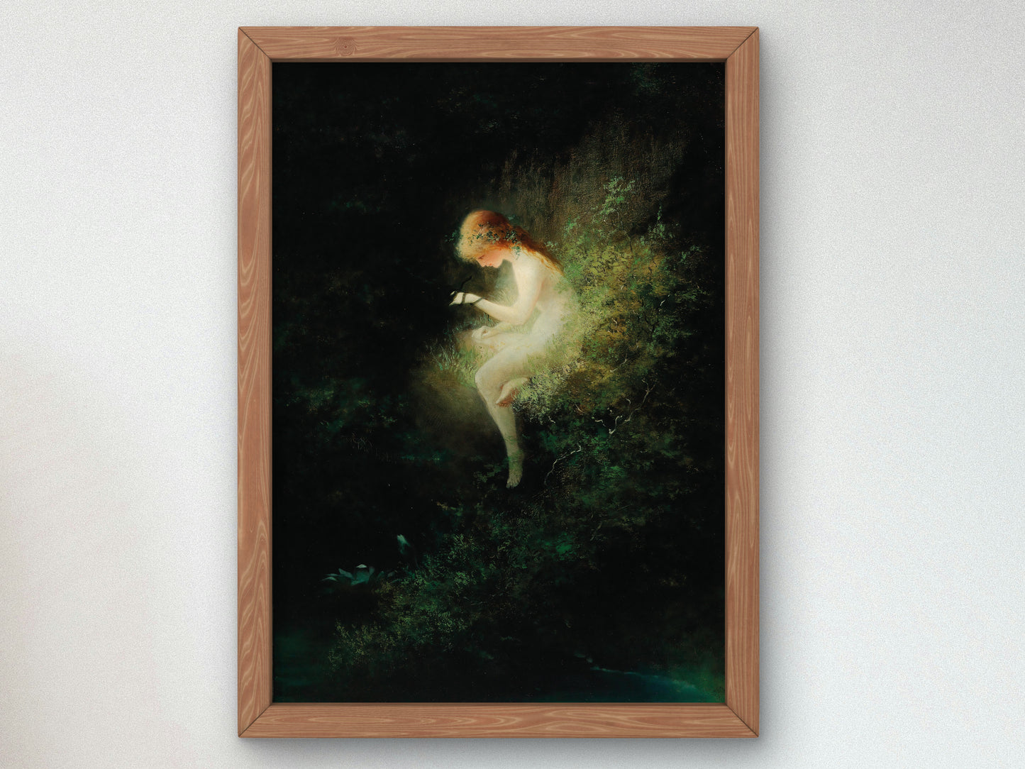 Innocence by Karl Wilhelm Diefenbach 1900, Wall Art Print, Fine Art Reproduction, Museum Quality Decor, Poster
