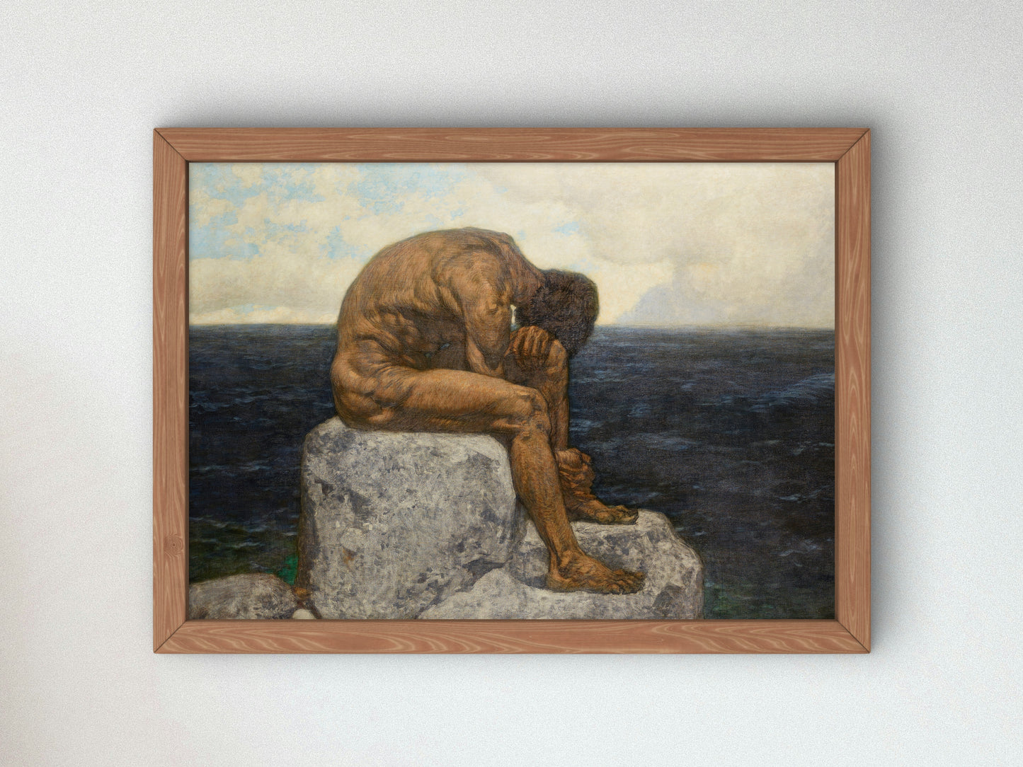 Odysseus by Alexander Rothaug, Wall Art Print, Fine Art Reproduction, Museum Quality Decor, Poster