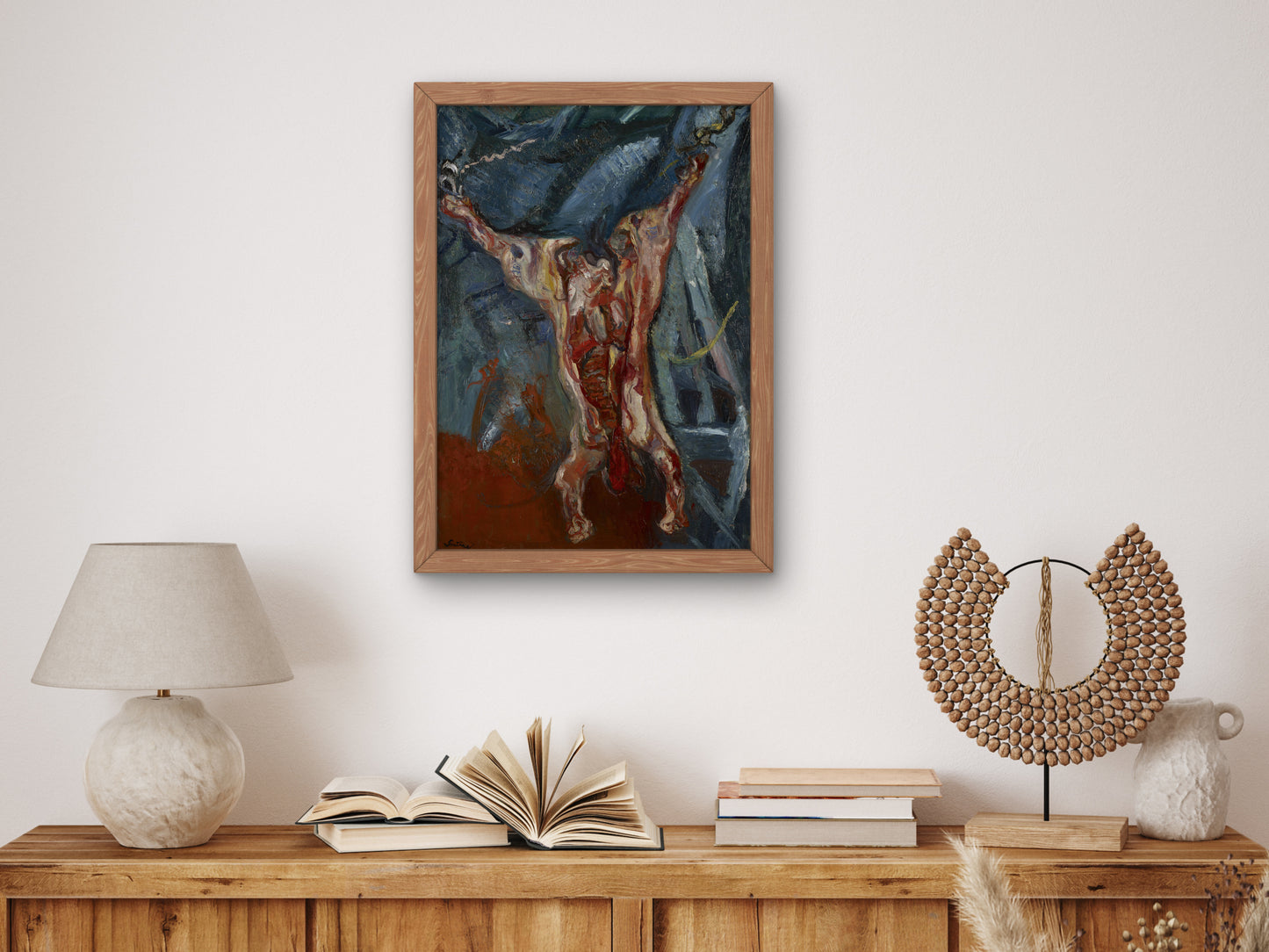 Carcass of Beef by Chaïm Soutine 1925, Wall Art Print, Fine Art Reproduction, Museum Quality Decor, Poster