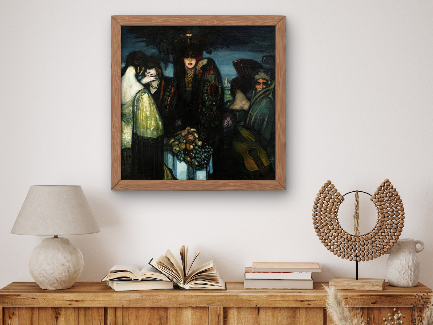 The Iberian Women by Federico Beltrán Masses, Wall Art Print, Fine Art Reproduction, Museum Quality Decor, Poster