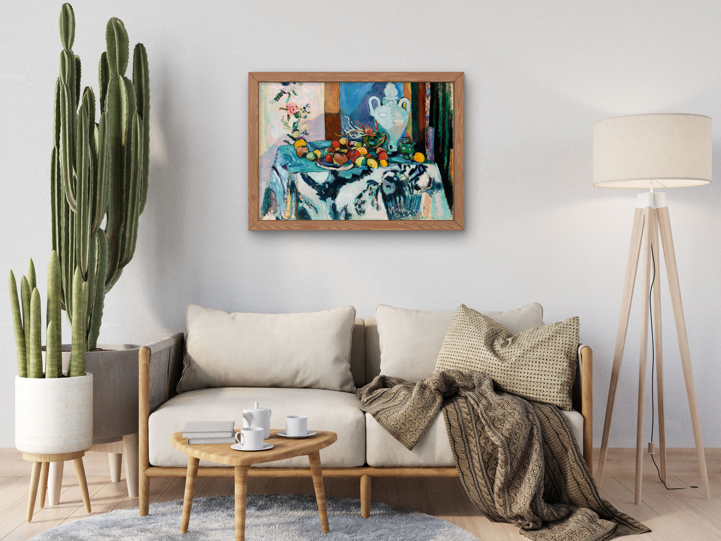 Blue Still Life by Henri Matisse 1907, Wall Art Print, Fine Art Reproduction, Museum Quality Decor, Poster