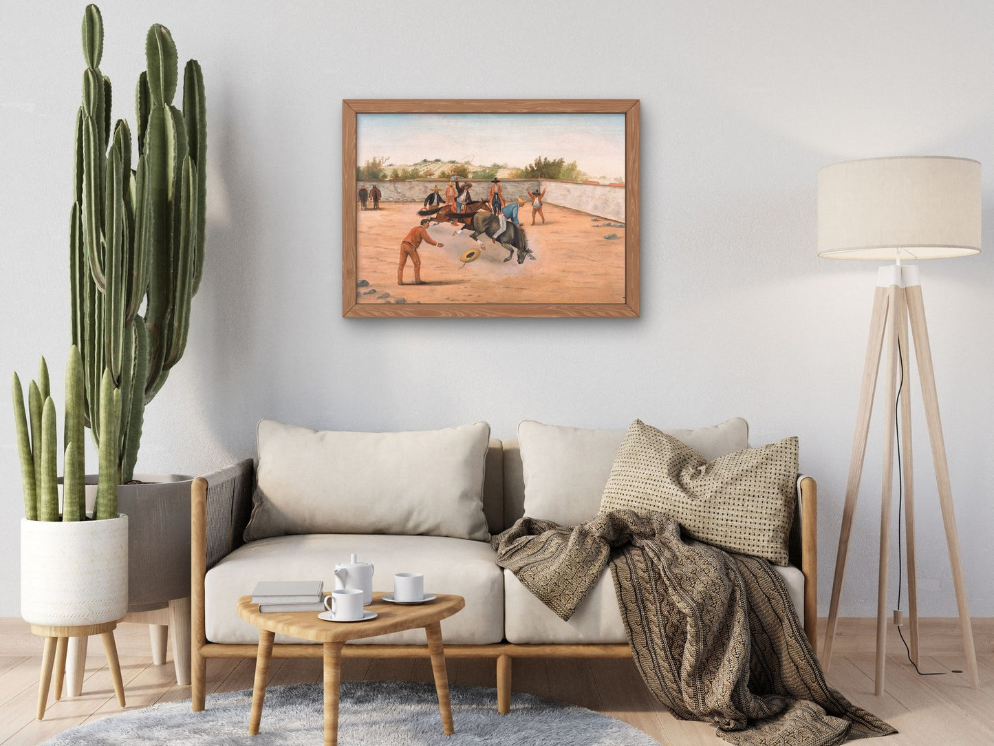 Rodeo by Ernesto Icaza 1918, Wall Art Print, Fine Art Reproduction, Museum Quality Decor, Poster