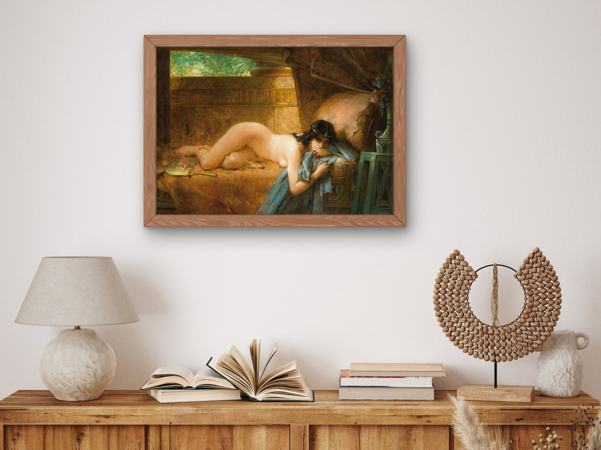 The Legendary Tunic by Léon François Comerre, Wall Art Print, Fine Art Reproduction, Museum Quality Decor, Poster