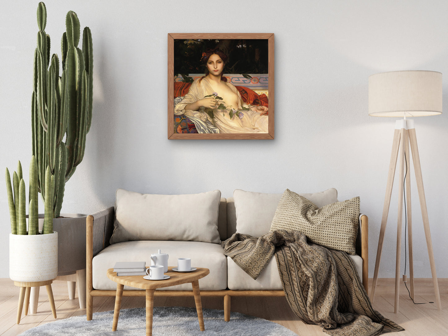 Albayde by Alexandre Cabanel 1848, Wall Art Print, Fine Art Reproduction, Museum Quality Decor, Poster