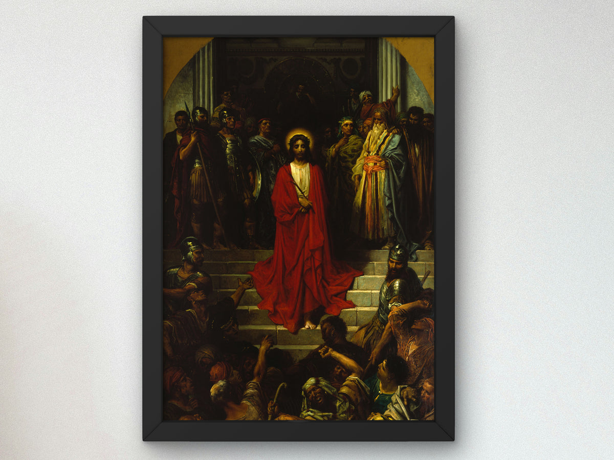 The Raven Plate 10 by Gustave Doré 1884, Wall Art Print, Fine Art Reproduction, Museum Quality Decor, Poster