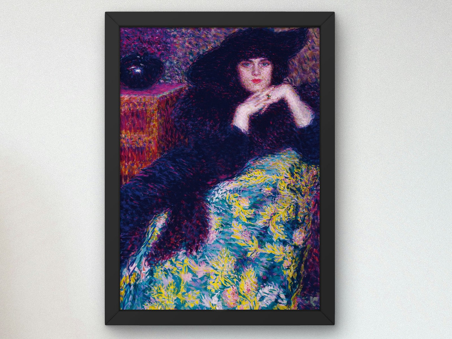 Violette Enrico Lionne by Enrico Lionne 1913, Wall Art Print, Fine Art Reproduction, Museum Quality Decor, Poster