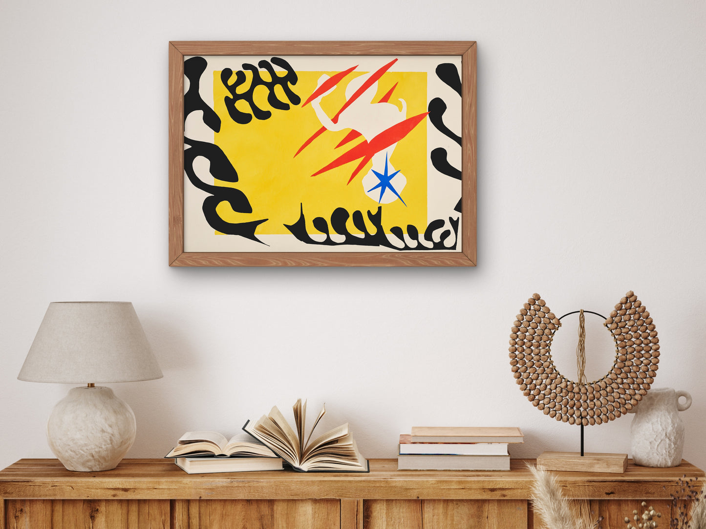 The Nightmare of the White Elephant by Henri Matisse 1947, Wall Art Print, Fine Art Reproduction, Museum Quality Decor, Poster
