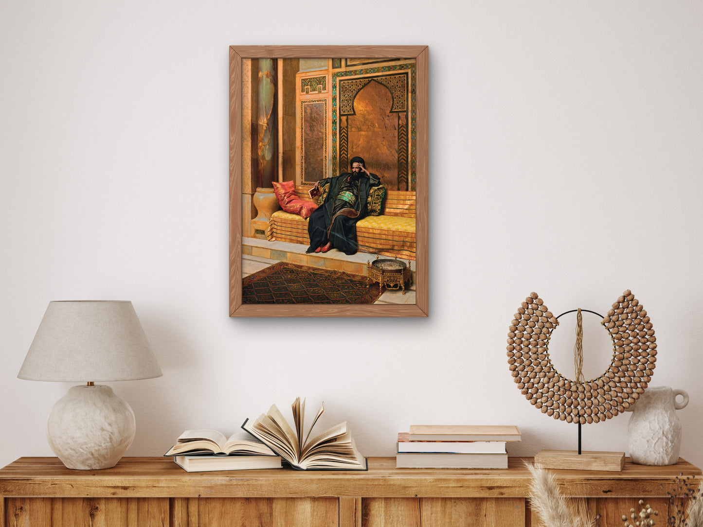 The Scholar by Ludwig Deutsch 1901, Wall Art Print, Fine Art Reproduction, Museum Quality Decor, Poster