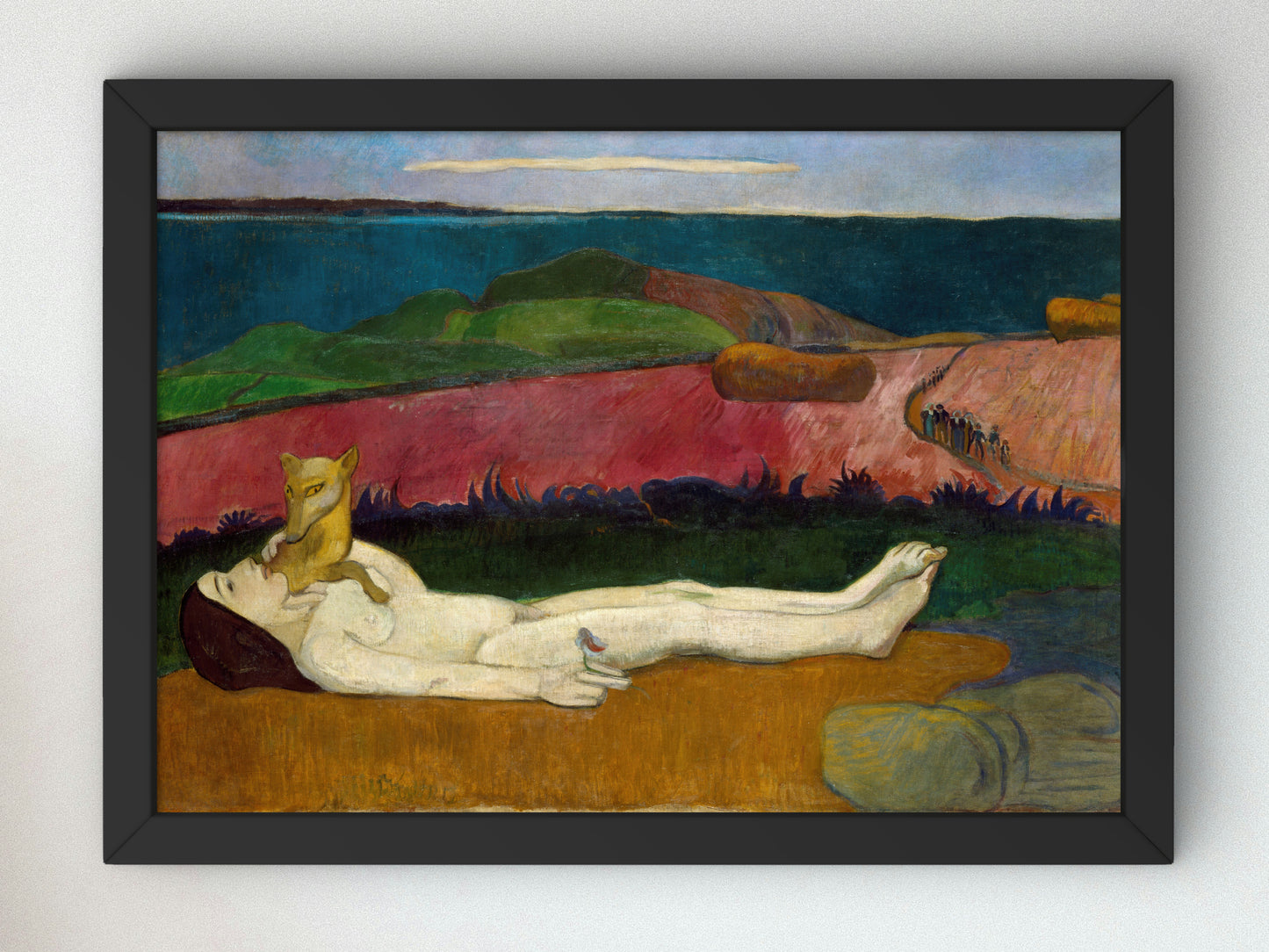 The Loss of Virginity by Paul Gauguin 1890, Wall Art Print, Fine Art Reproduction, Museum Quality Decor, Poster