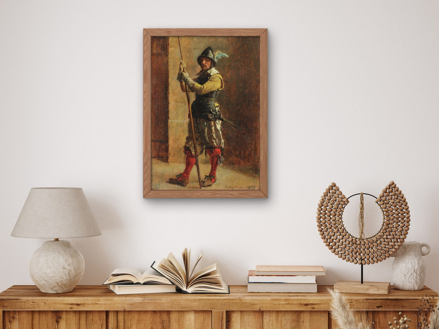 Guard by Ernest Meissonier 1857, Wall Art Print, Fine Art Reproduction, Museum Quality Decor, Poster