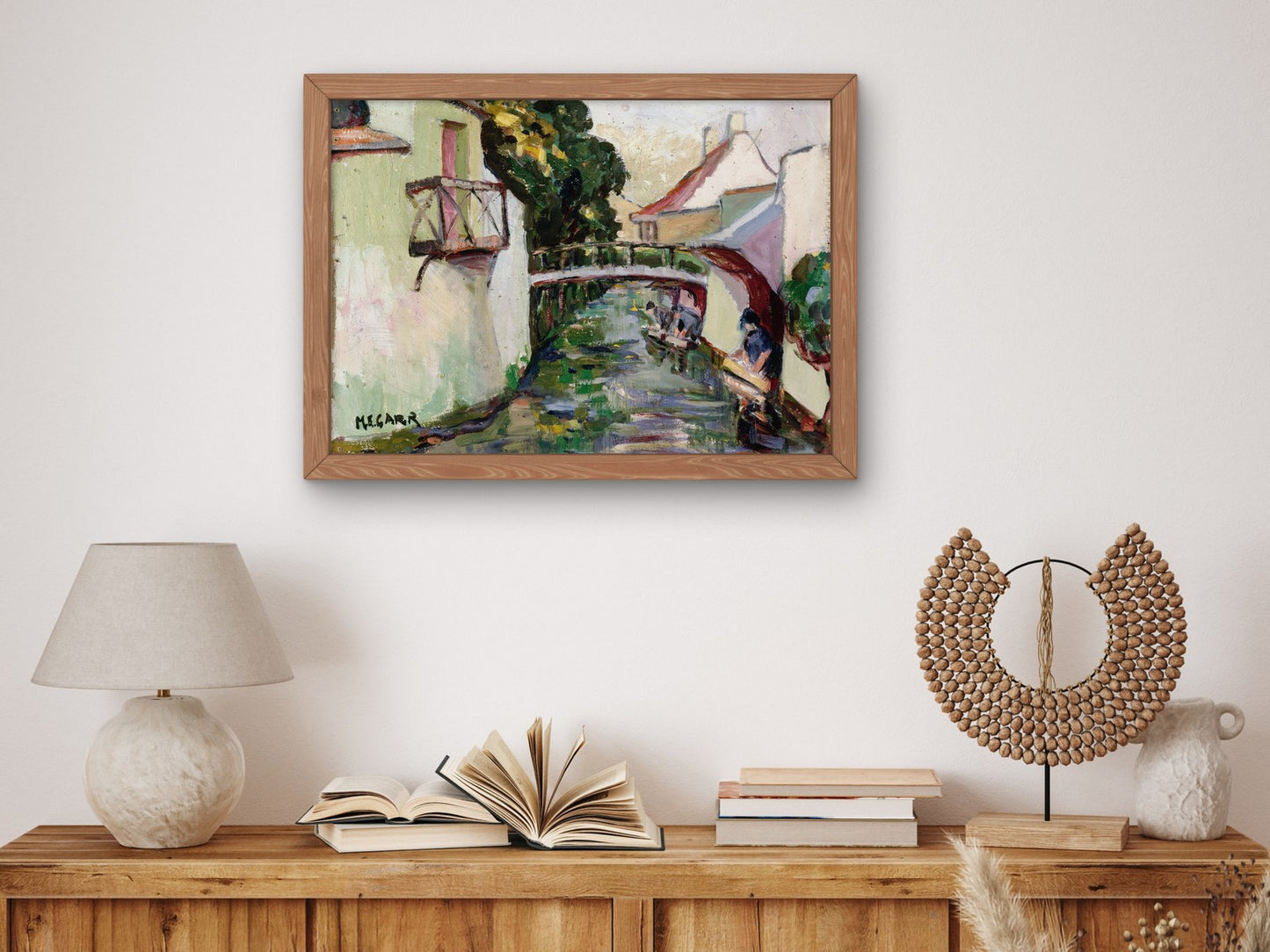 Crecy en Brie by Emily Carr 1911, Wall Art Print, Fine Art Reproduction, Museum Quality Decor, Poster