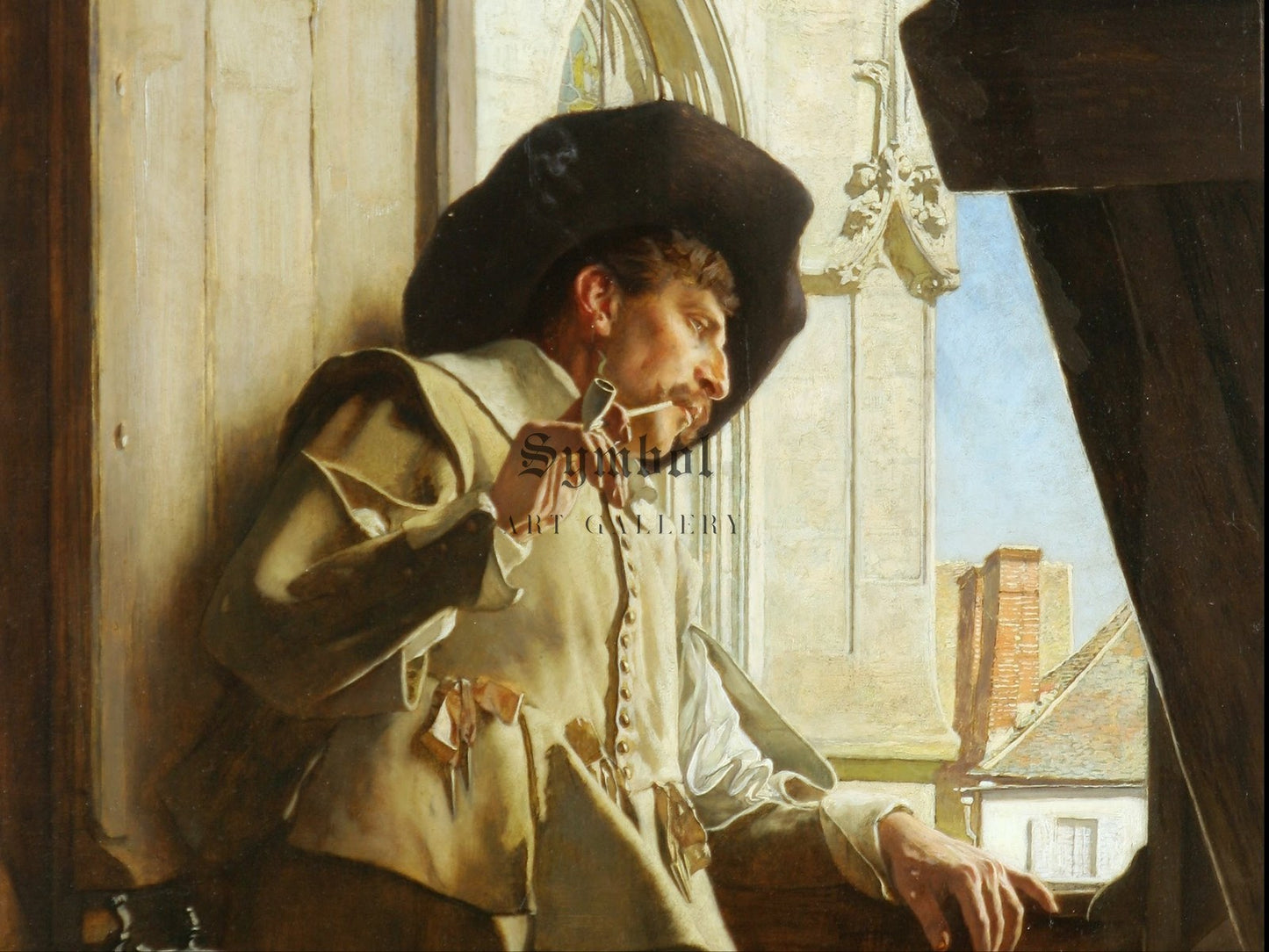 In an Attic by Eduard Charlemont 1895, Wall Art Print, Fine Art Reproduction, Museum Quality Decor, Poster