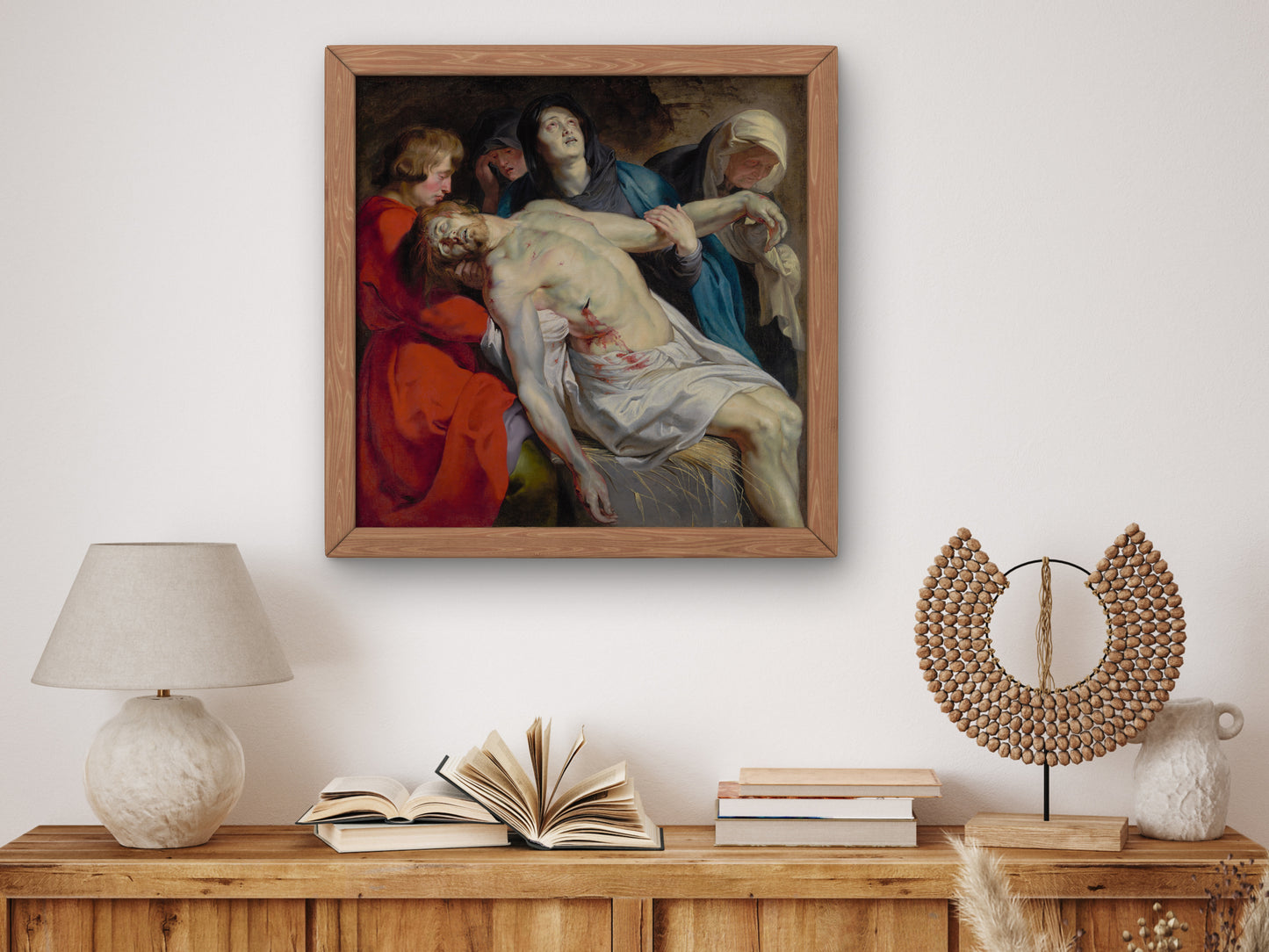 The Entombment by Peter Paul Rubens 1612, Wall Art Print, Fine Art Reproduction, Museum Quality Decor, Poster