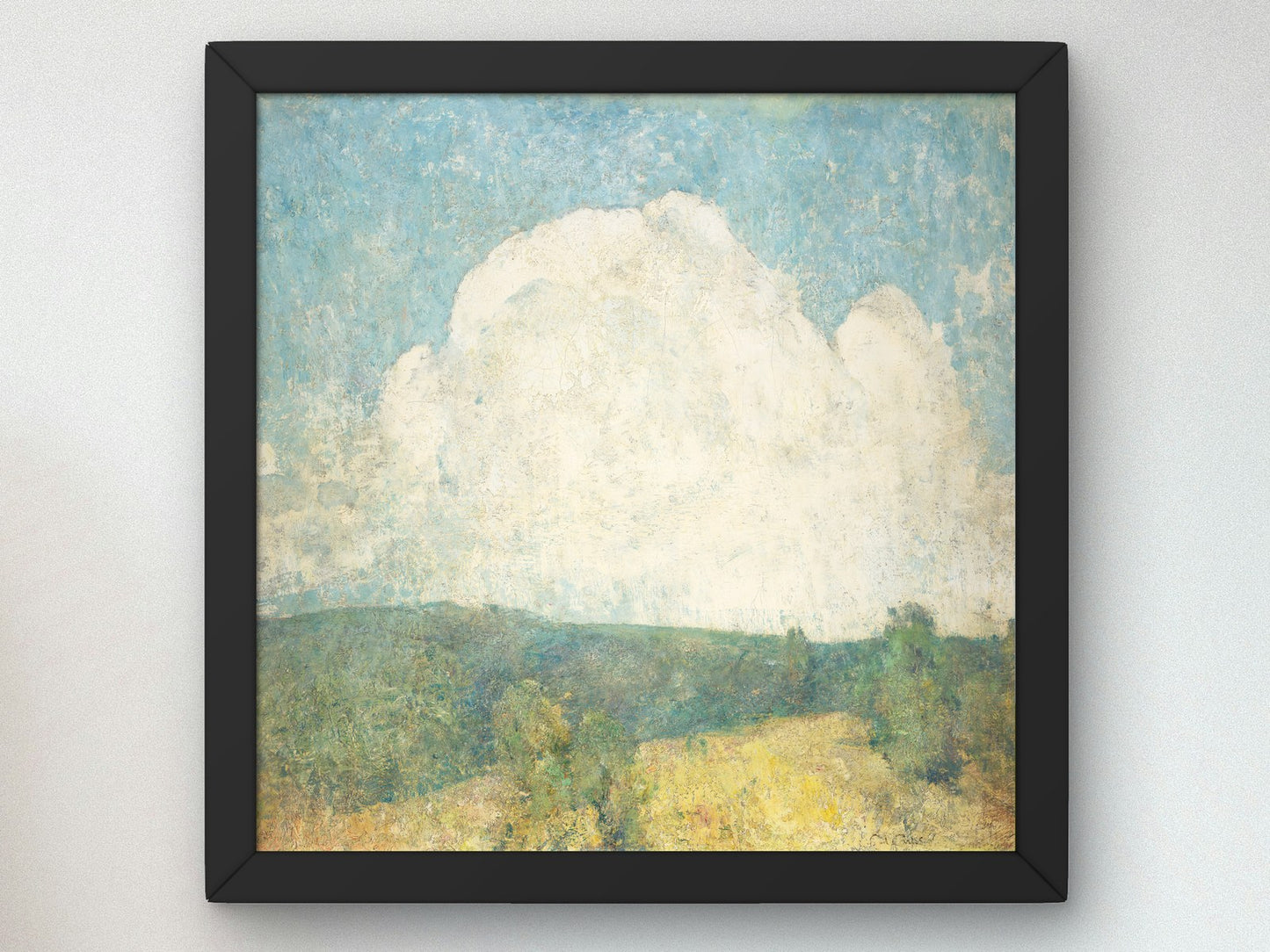 Foothills by Emil Carlsen 1910, Wall Art Print, Fine Art Reproduction, Museum Quality Decor, Poster