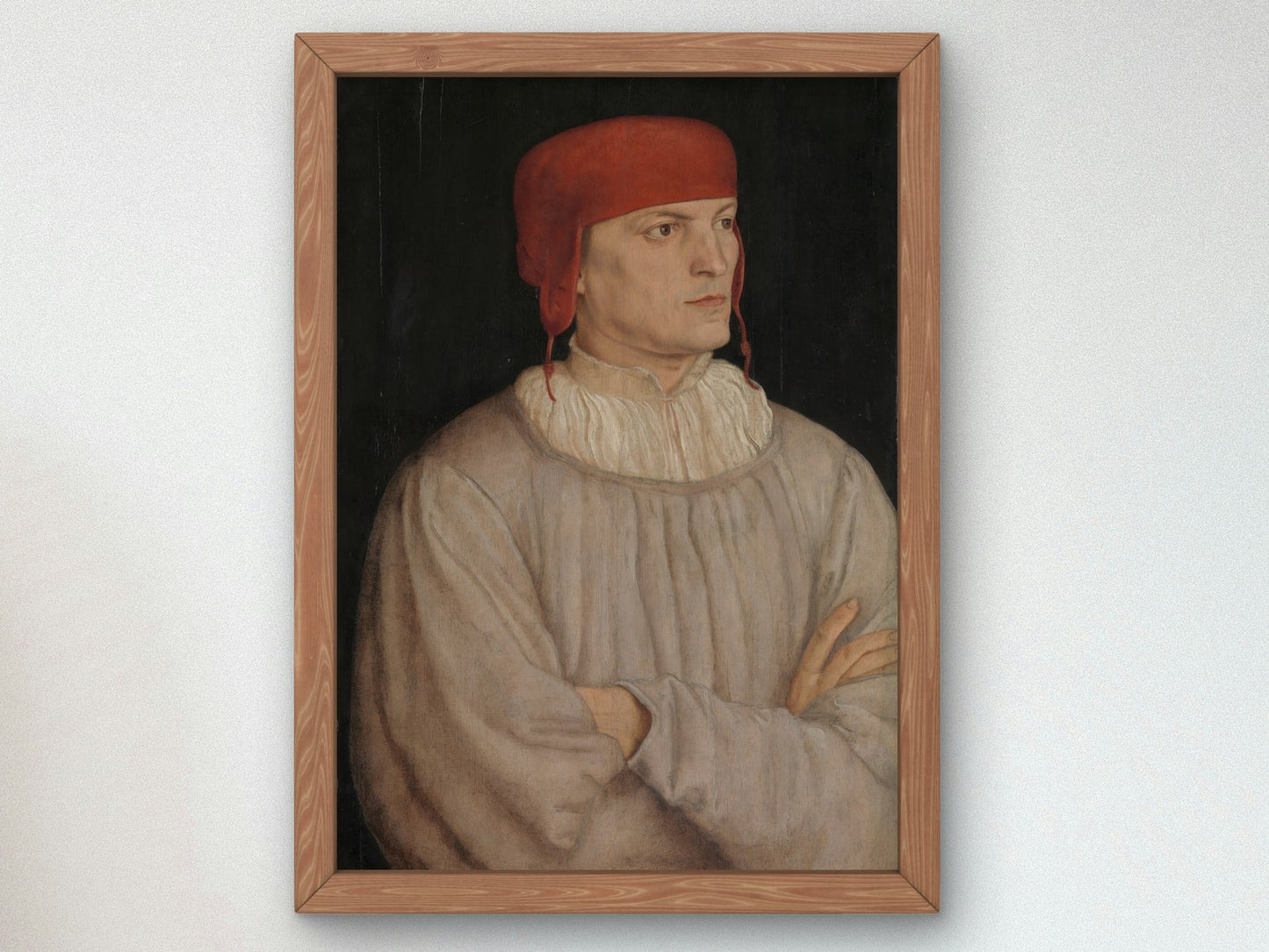 Portrait of Leonhard von Eck by Barthel Beham 1527, Wall Art Print, Fine Art Reproduction, Museum Quality Decor, Poster