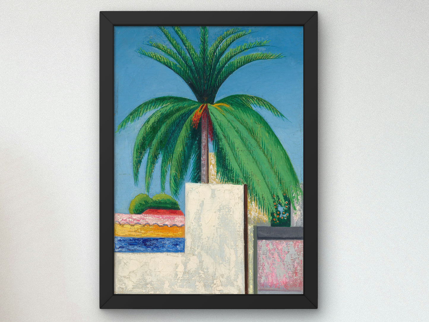 Palm Tree by Joseph Stella 1930, Wall Art Print, Fine Art Reproduction, Museum Quality Decor, Poster