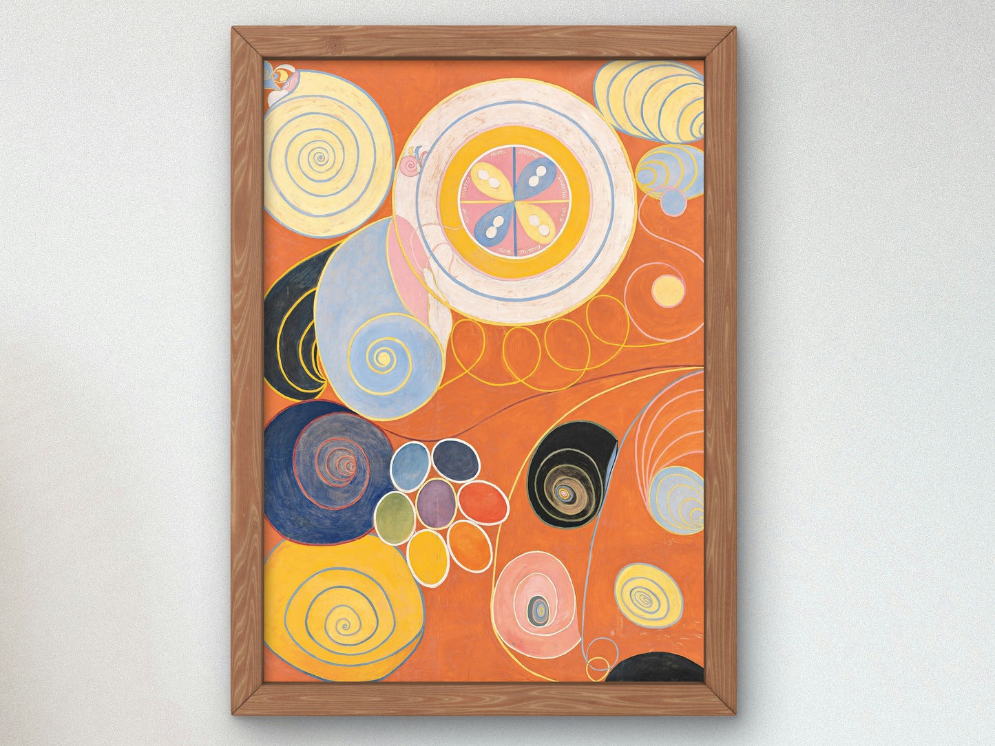 The Ten Largest No. 3 by Hilma af Klint 1907, Wall Art Print, Fine Art Reproduction, Museum Quality Decor, Poster