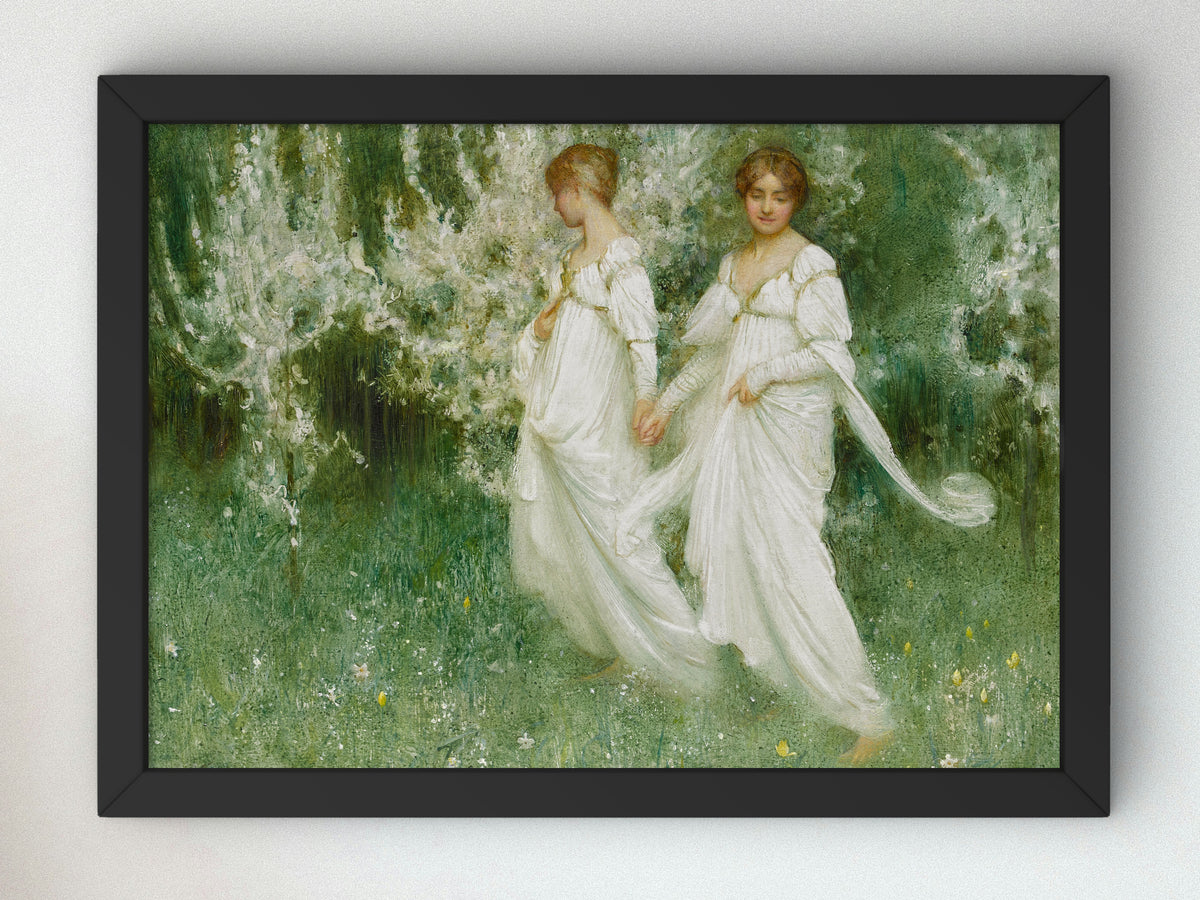 Innocence by Arthur Hacker, Wall Art Print, Fine Art Reproduction, Museum Quality Decor, Poster