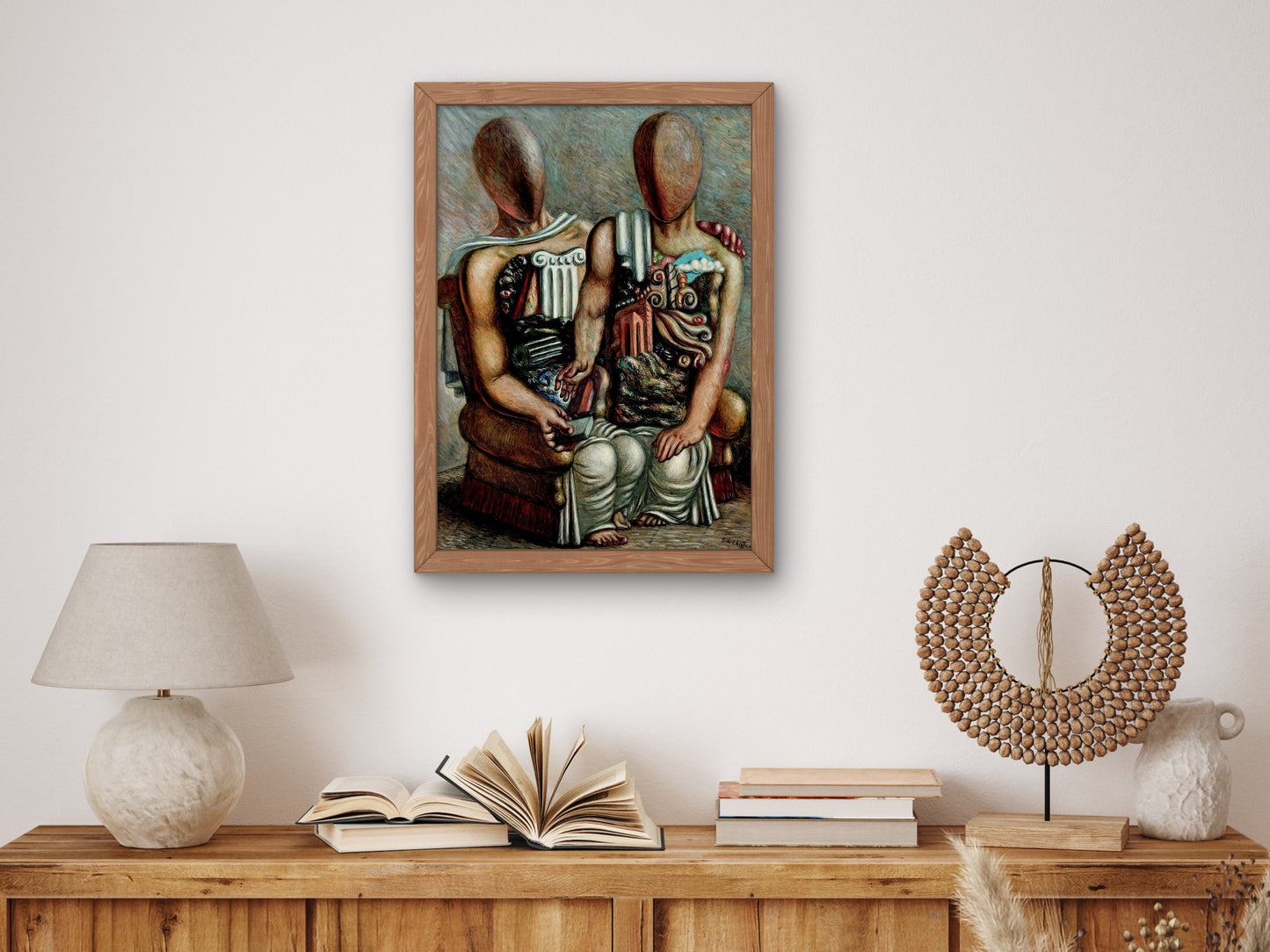 The Archaeologists by Giorgio de Chirico 1927, Wall Art Print, Fine Art Reproduction, Museum Quality Decor, Poster
