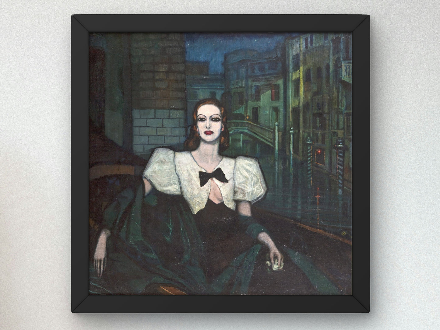 Miss Joan Crawford by Federico Beltrán Masses 1932, Wall Art Print, Fine Art Reproduction, Museum Quality Decor, Poster