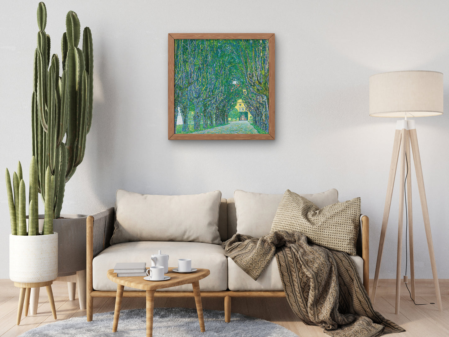 Avenue to the Kammer Castle by Gustav Klimt 1912, Wall Art Print, Fine Art Reproduction, Museum Quality Decor, Poster