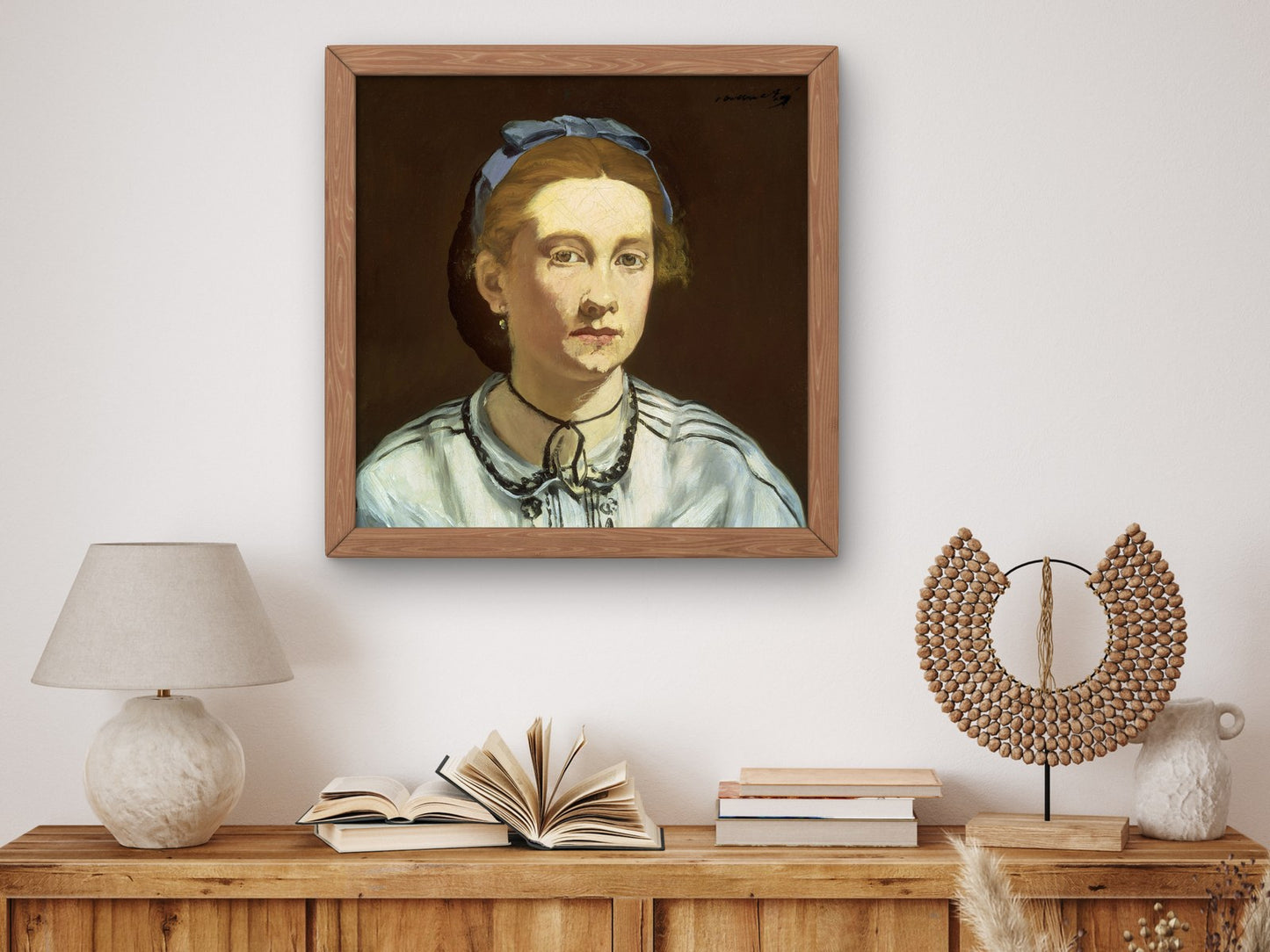 Victorine Meurent by Édouard Manet 1862, Wall Art Print, Fine Art Reproduction, Museum Quality Decor, Poster