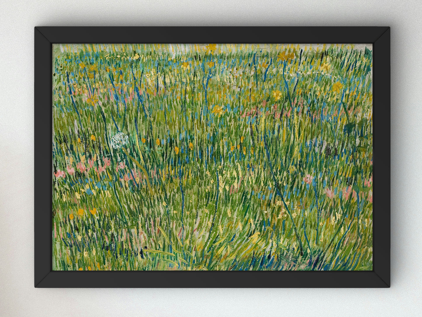 Patch of grass by Vincent van Gogh 1887, Wall Art Print, Fine Art Reproduction, Museum Quality Decor, Poster
